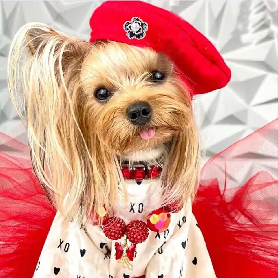 Coco Signature Dog Beret