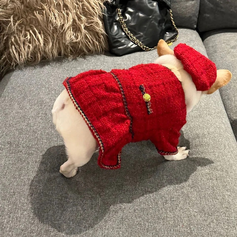 Chewnel Tweed Dog Outfit