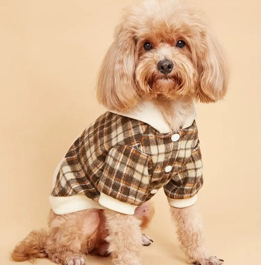 Landon Hooded Dog Sweater