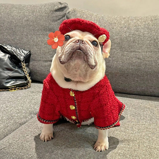 Chewnel Tweed Dog Outfit