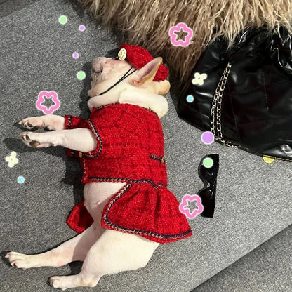 Chewnel Tweed Dog Outfit