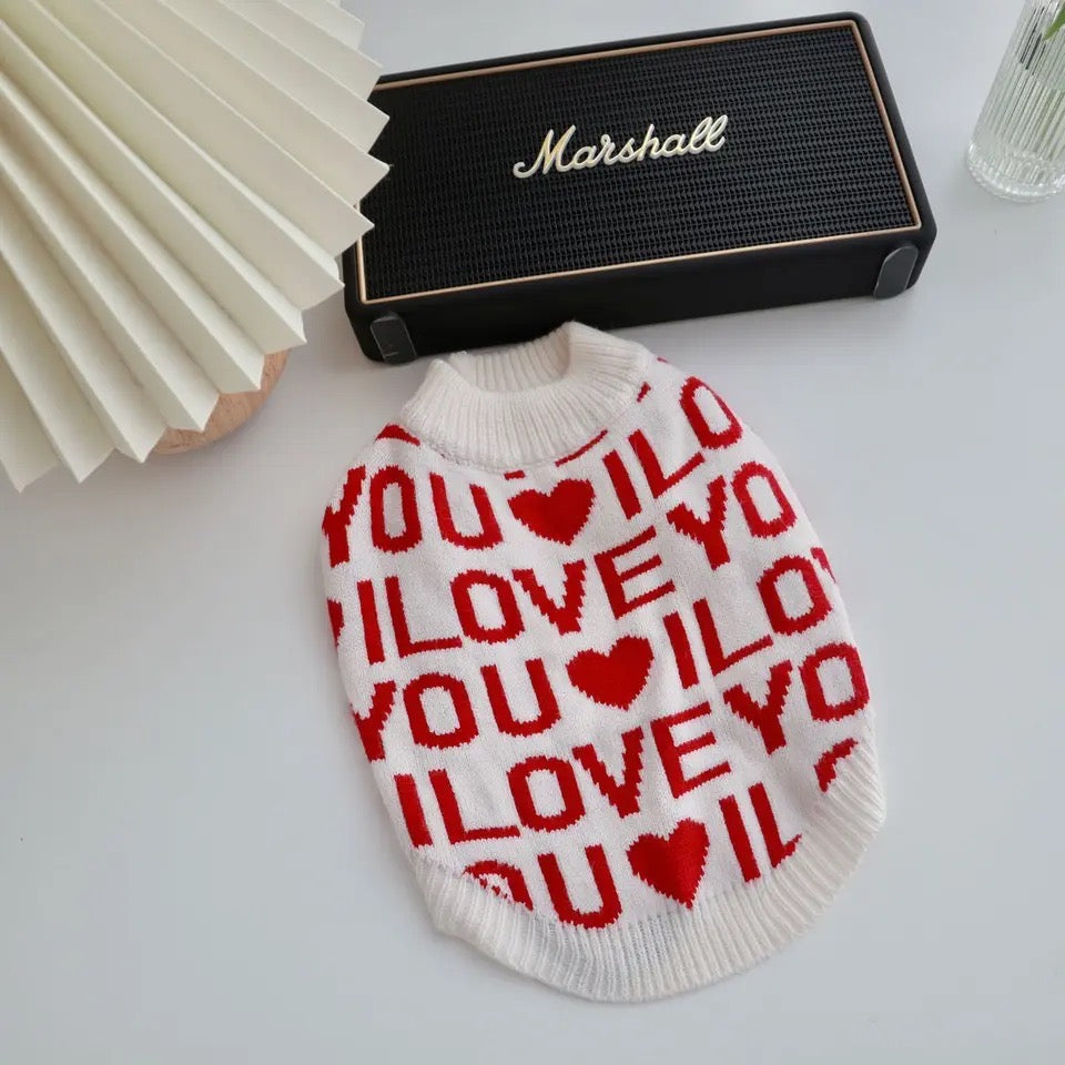 I Love You Sweater