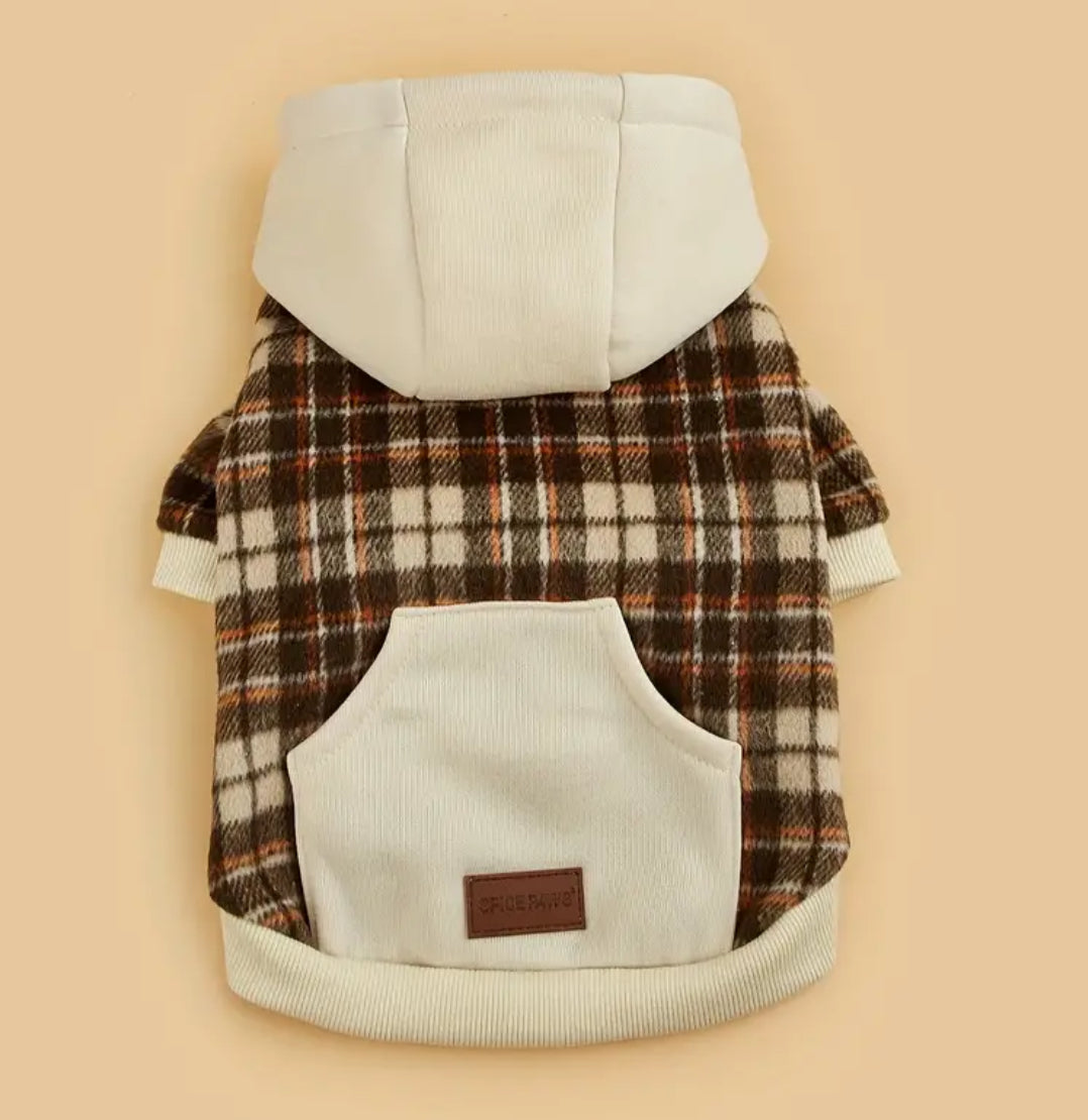 Landon Hooded Dog Sweater