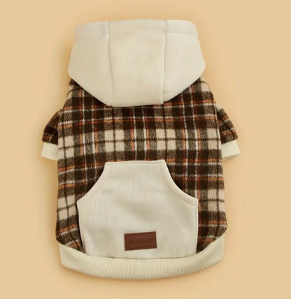 Landon Hooded Dog Sweater