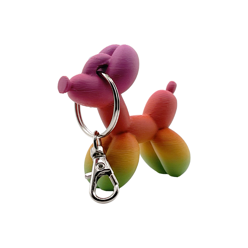 Balloon Dog Keychain