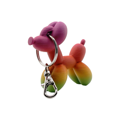 Balloon Dog Keychain